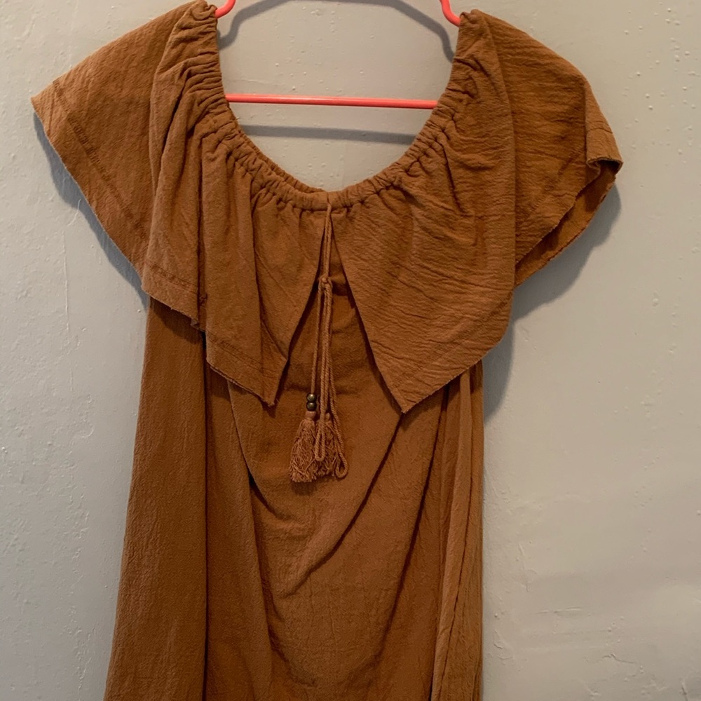 Off the shoulder boutique dress
